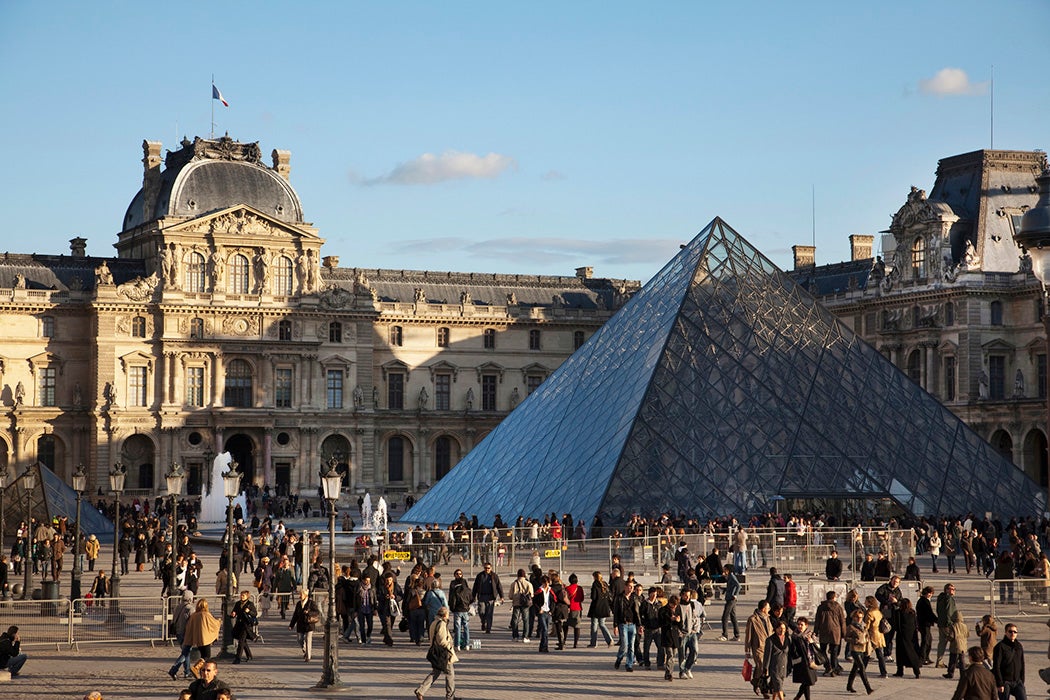 The Louvre Museum in Paris