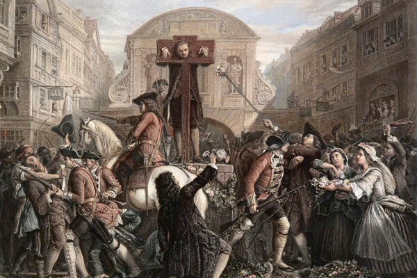 Daniel Defoe, author of Robinson Crusoe, Put in the Pillory