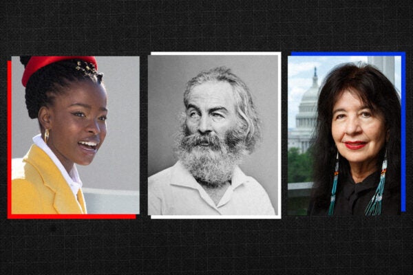 Amanda Gorman, Walt Whitman, and Joy Harjo