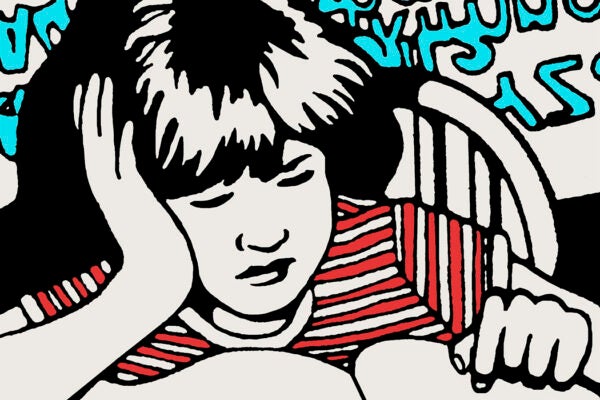 Child Reading a Book