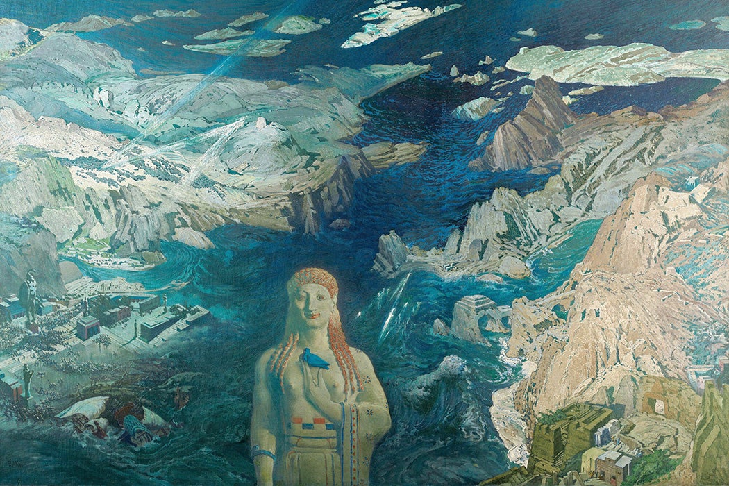 Terror Antiquus by L.Bakst, 1908